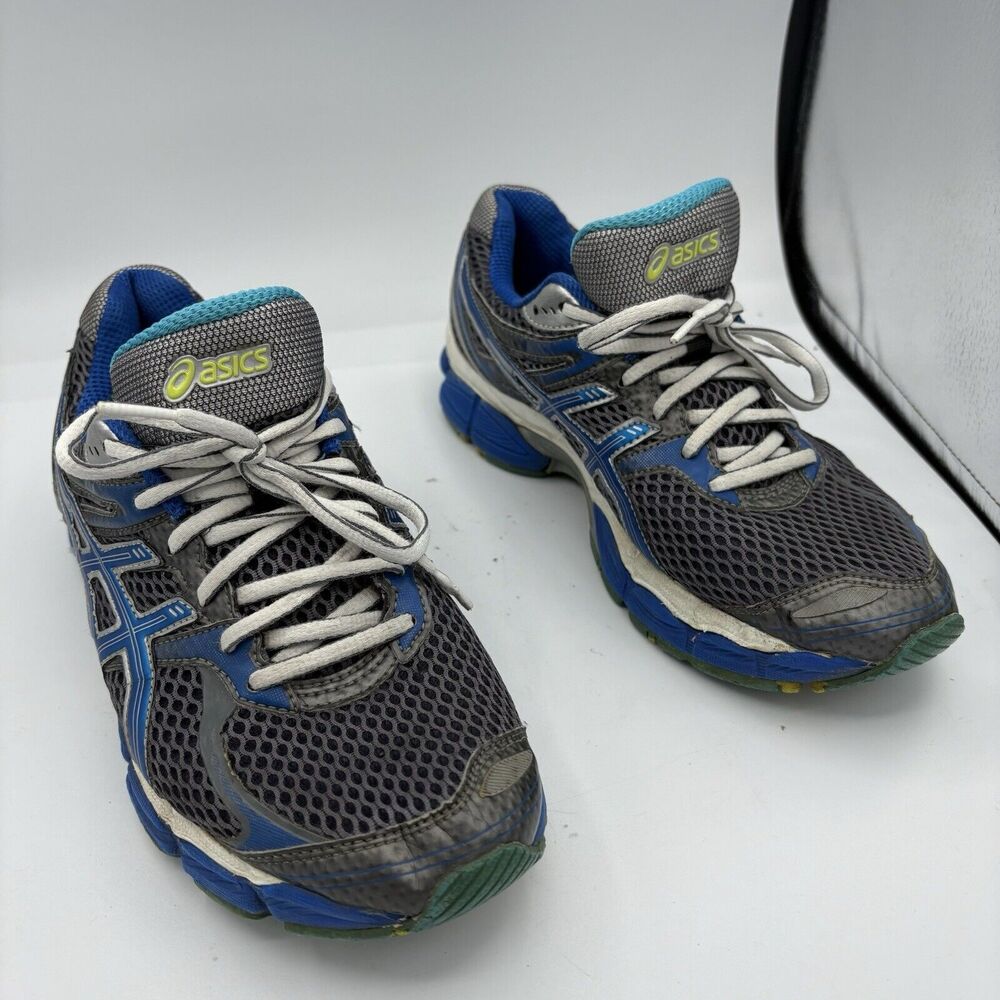 Asics Sneakers Womens Size 9 D Gel Cumulus 14 IGS Shoes‎ Blue Athletic Run B1